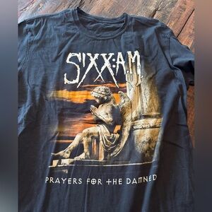Discontinued Hanes Sixx:AM tour tee shirt